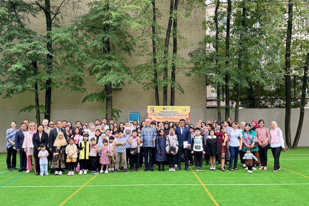 Perayaan Hari Anak Nasional 2025 di Moskow