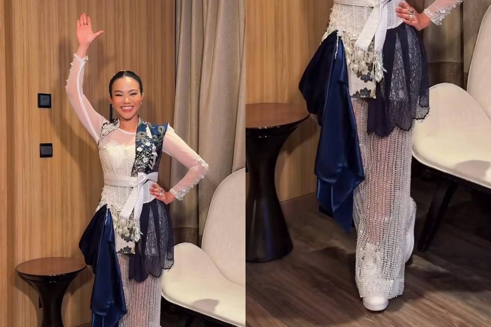 Peringari Hari Kebaya, Ini Gaya Yura Yunita Kenakan Wastra Asli Indonesia
