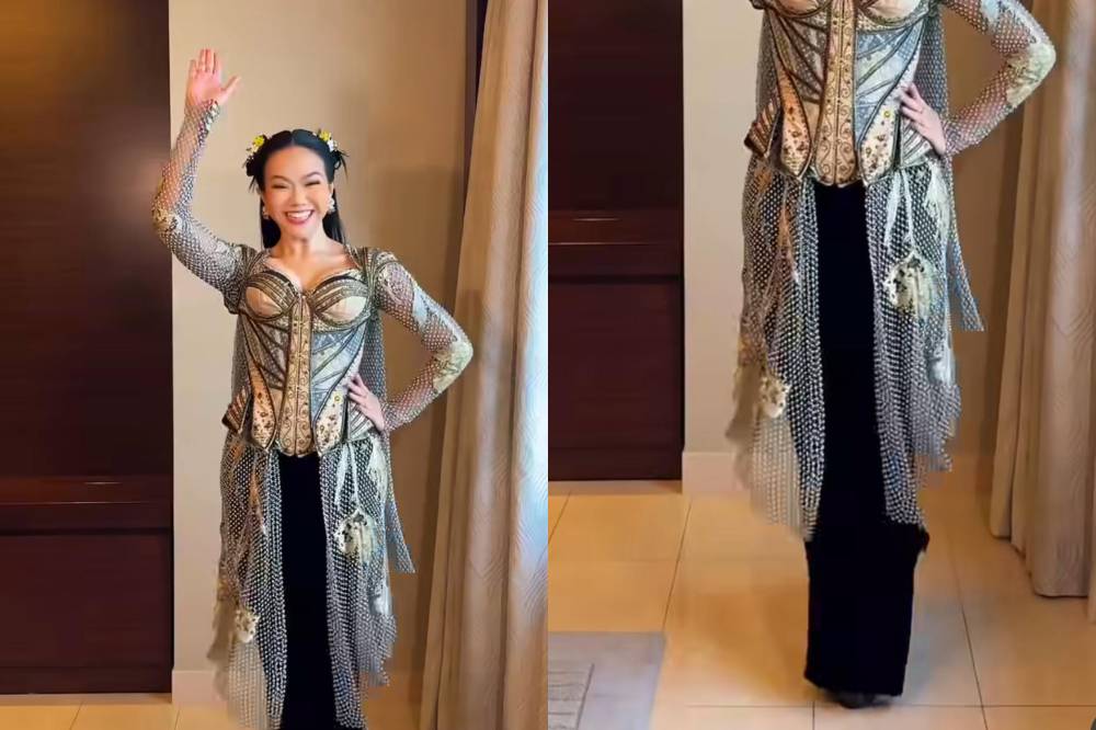 Peringati Hari Kebaya, Ini Gaya Yura Yunita Kenakan Wastra Asli Indonesia