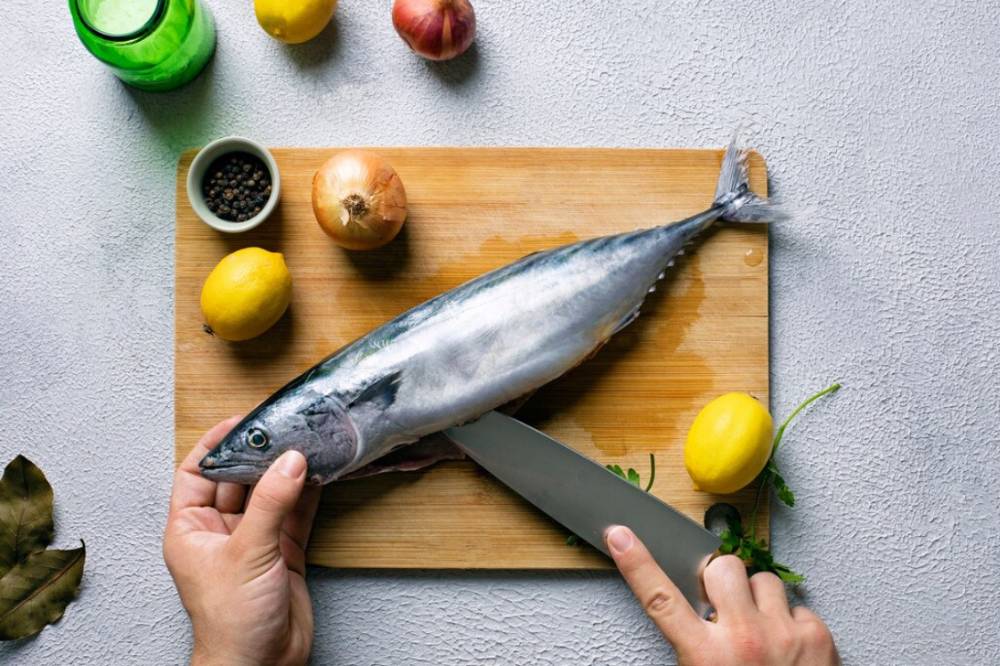 Ilustrasi ikan tenggiri (freepik)