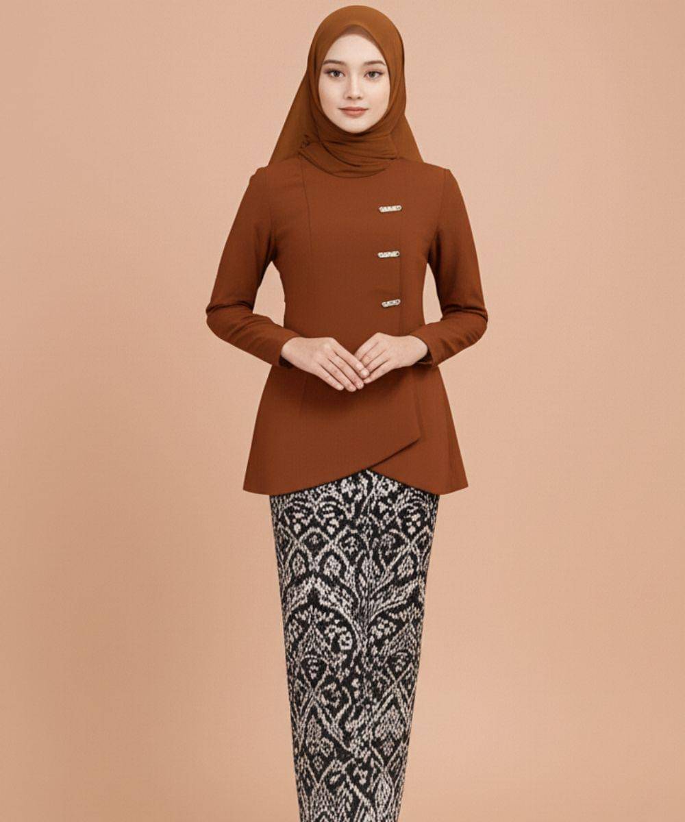 6 Pilihan Kebaya Janggan Hijab untuk Berbagai Acara