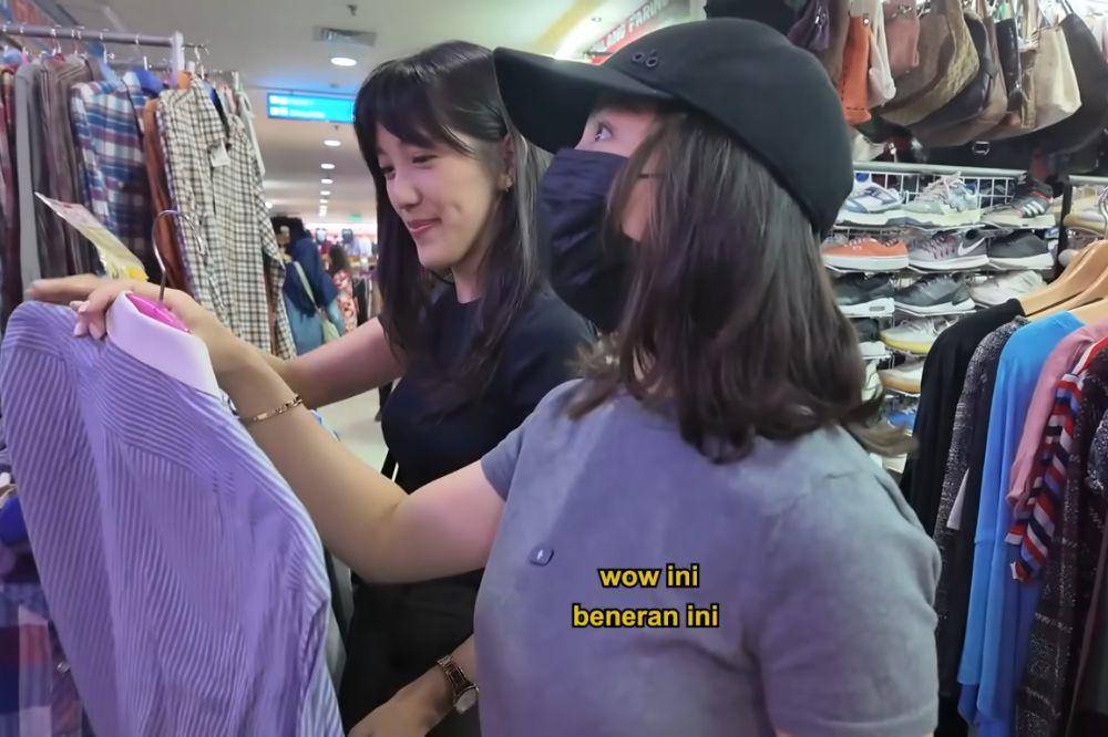 nikita willy ke pasar senen
