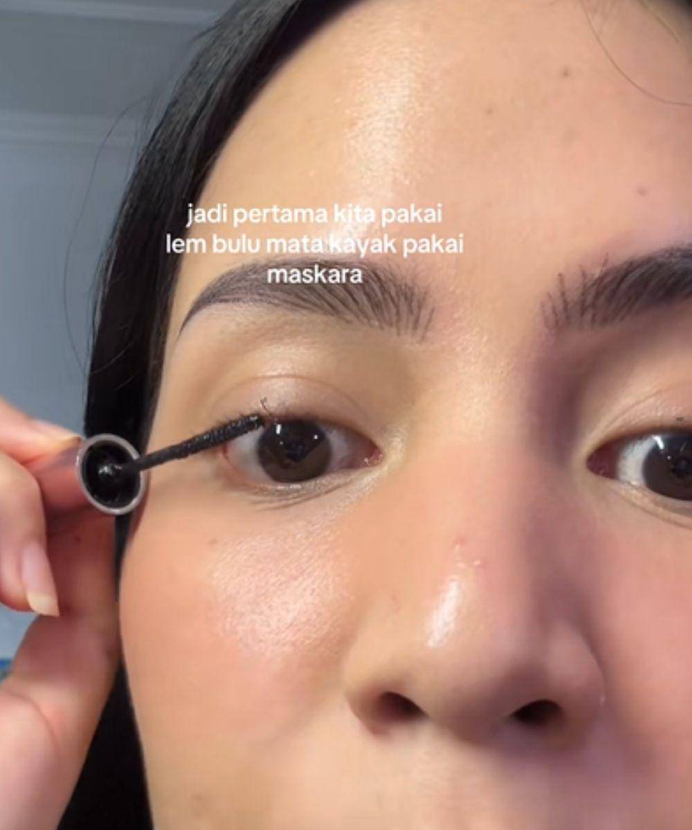 Cara Pakai Cluster Lashes untuk Mata Sensitif