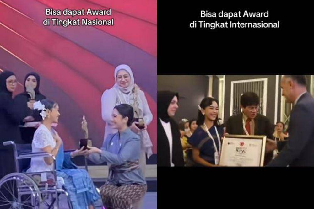 Laura Sinaga penari disabilitas