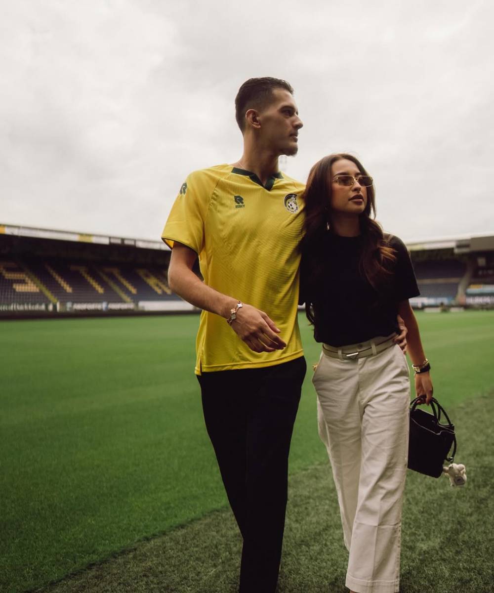 Foto Jennifer Coppen Dukung Karier Justin Hubner