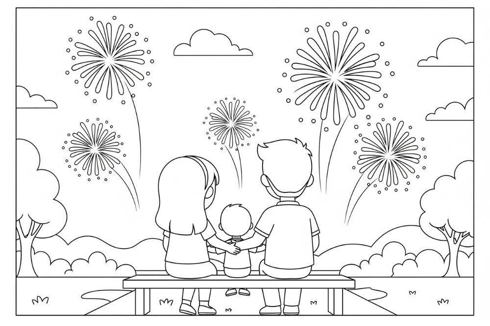 Ide Mewarnai Gambar 17 Agustus Untuk TK