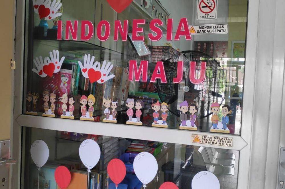 Hiasan kelas tema kemerdekaan