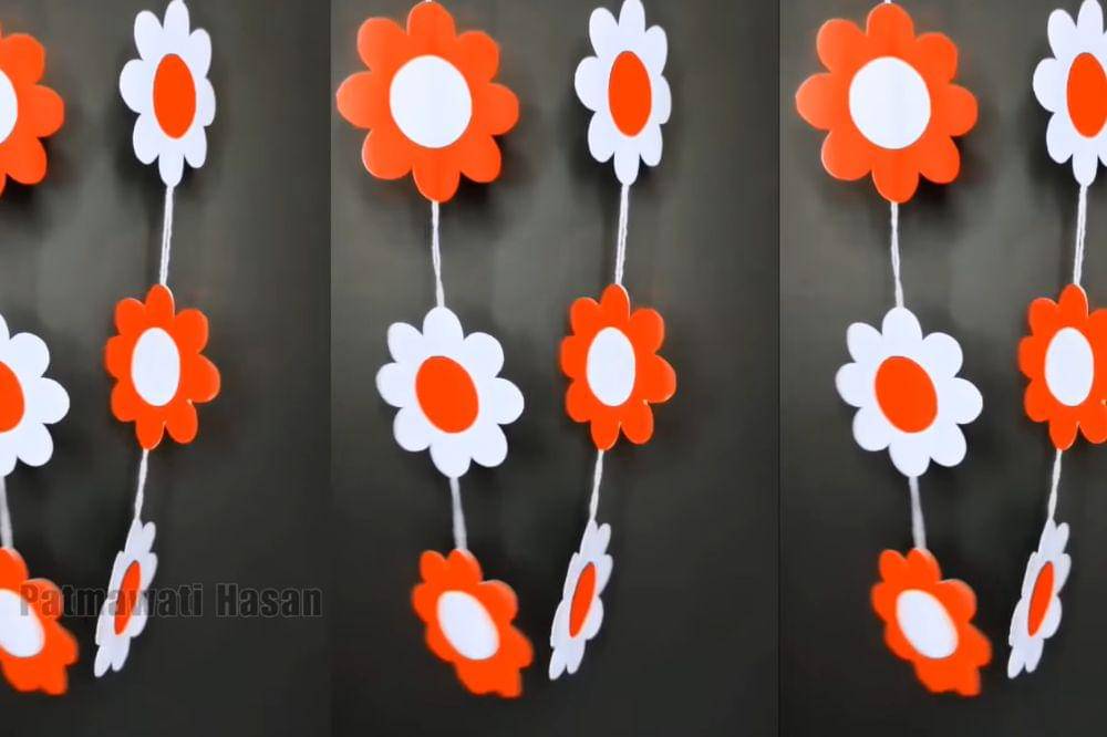 Hiasan dari kertas mading kelas tema 17 Agustus