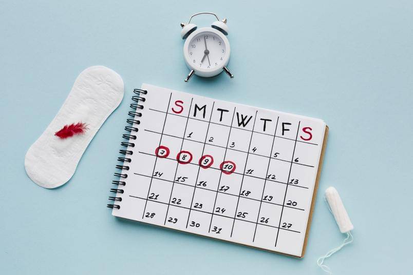 ilustrasi kalender menstruasi (freepik.com/Freepik)