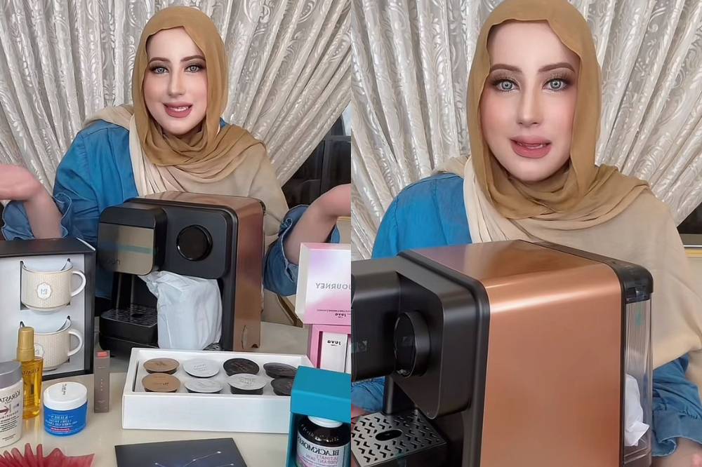 Harga Mesin Kopi Suvenir Luna Maya dan Maxime Bouttier
