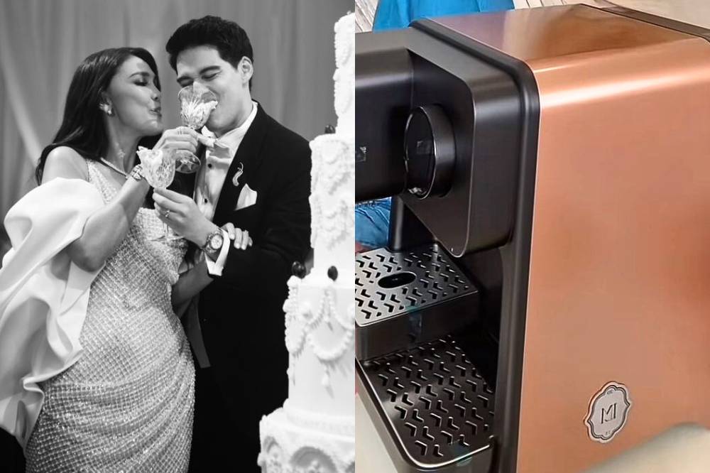 Harga Mesin Kopi Suvenir Luna Maya dan Maxime Bouttier