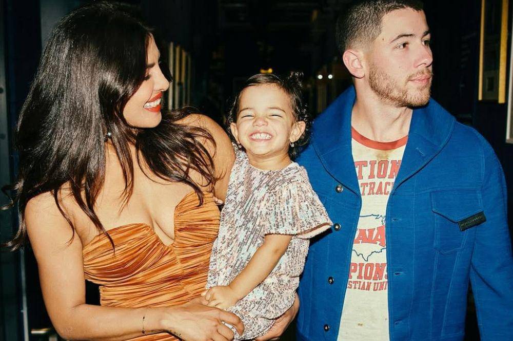 Priyanka Chopra, Malti Marie, Nick Jonas