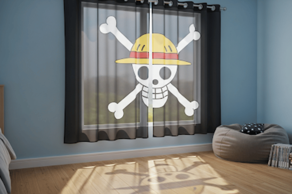 Ide Dekorasi Bendera One Piece di Kamar