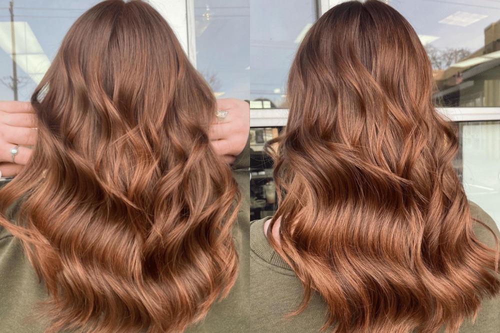 warna rambut kuning langsat