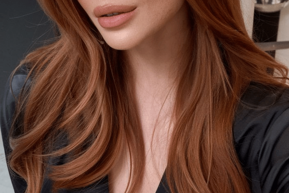 warna rambut kuning langsat