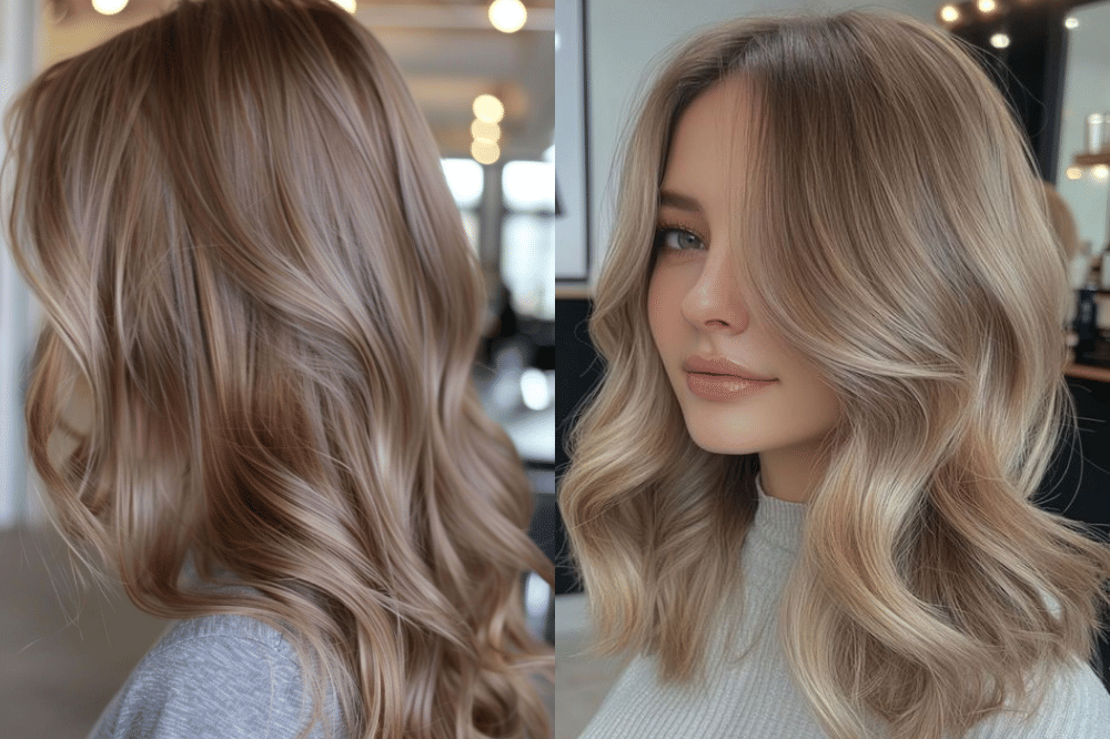 warna rambut kuning langsat