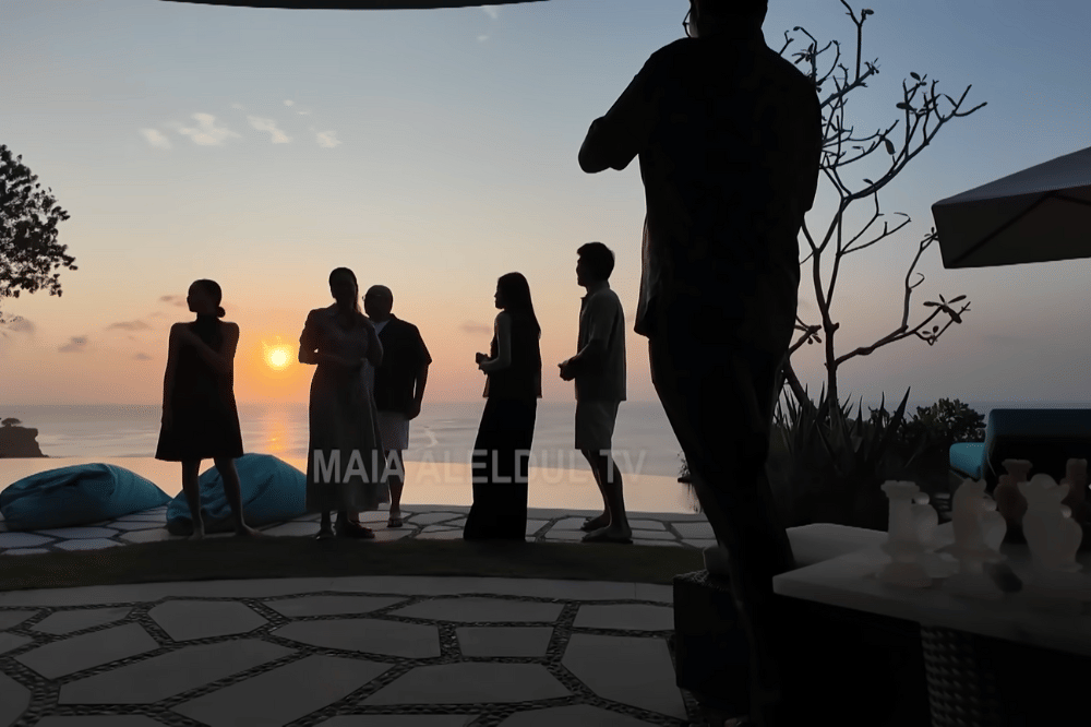 Foto Pemandangan Vila Maia Estianty di Bali