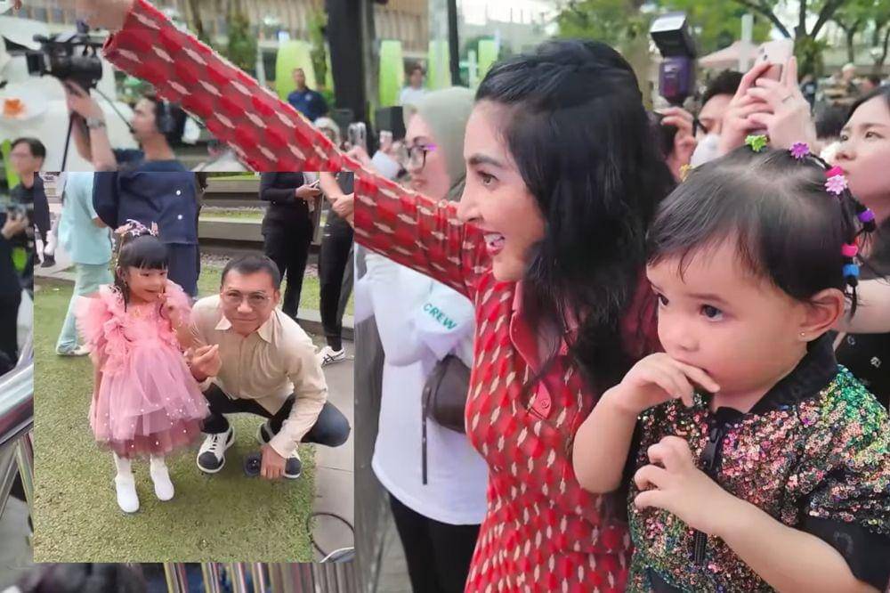 Anang dan Ashanty ikut menemani Ameena