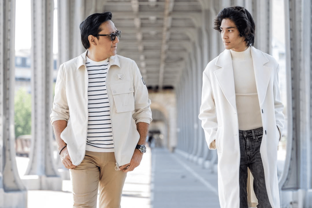 Andre Taulany dan Kenzy Taulany