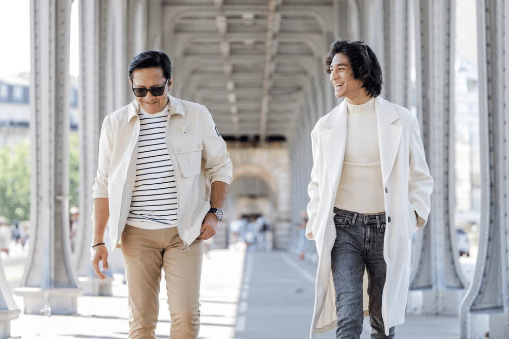 Andre Taulany dan Kenzy Taulany