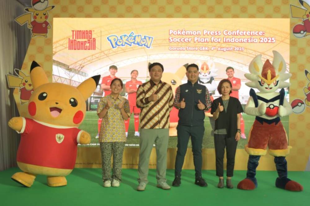 Kolaborasi Spesial Pokemon dan PSSI untuk Anak Pecinta Sepak Bola