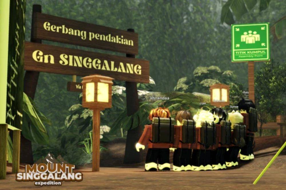 Gunung Singgalang Roblox