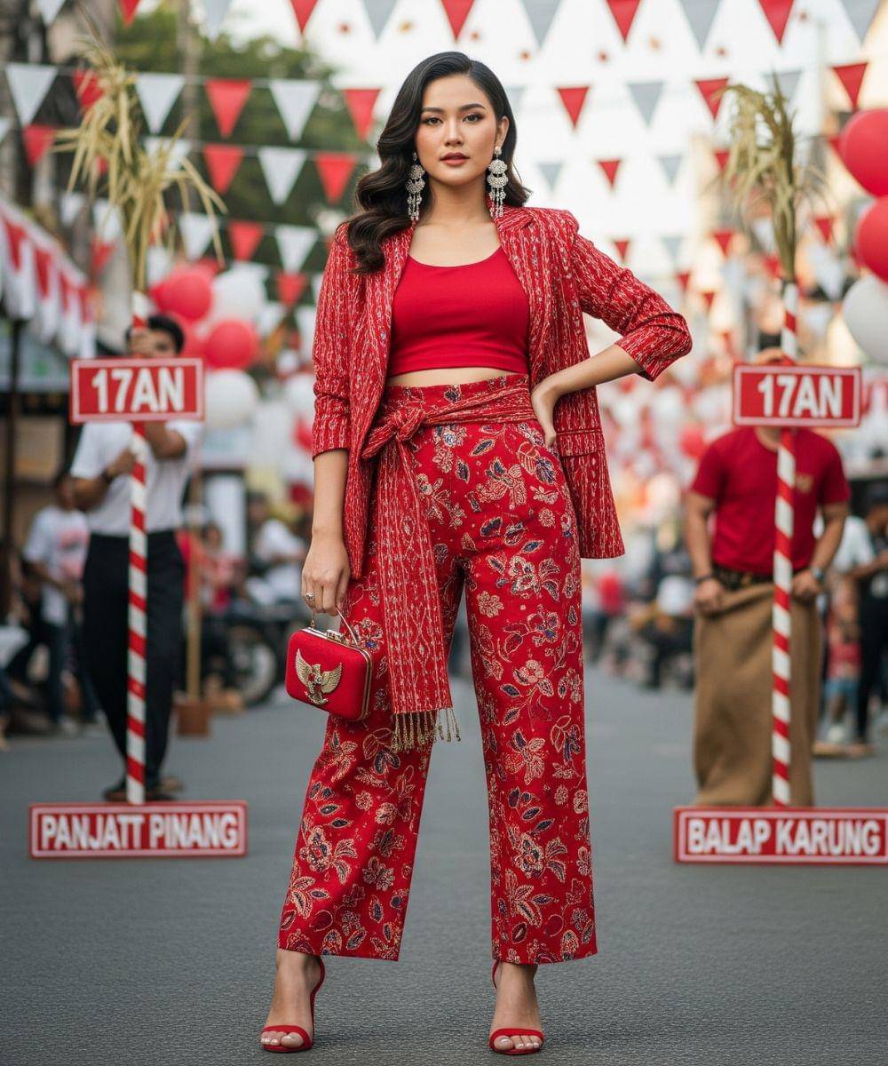 10 Inspirasi Outfit 17an untuk Mama, Nyaman dan Stylish!