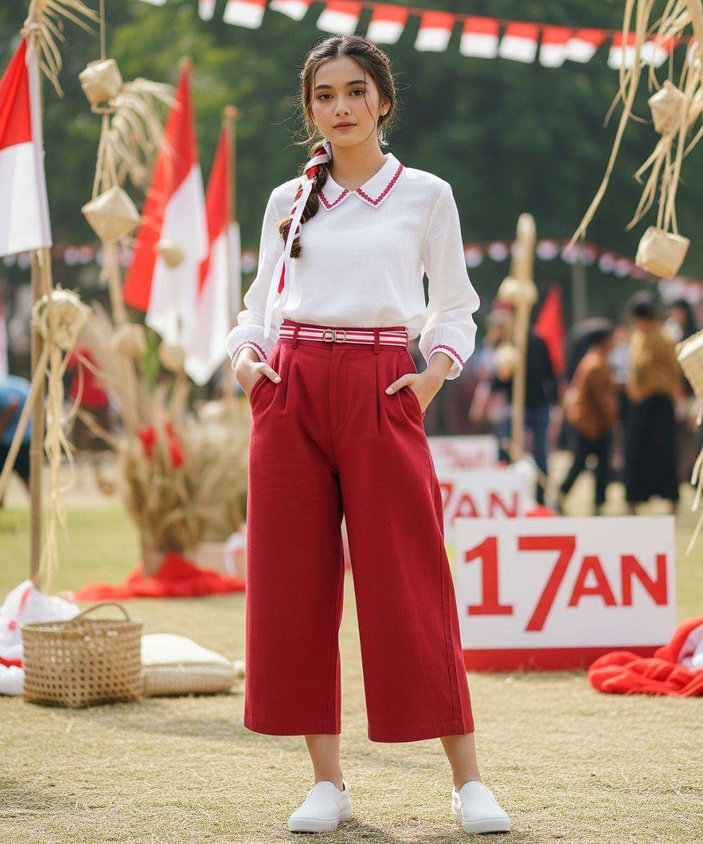 10 Inspirasi Outfit 17an untuk Mama, Nyaman dan Stylish!