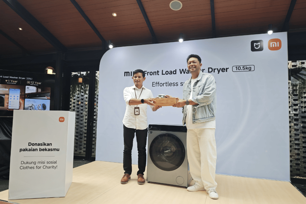 Brand Mesin Cuci Ini Ubah 10 Ribu Baju Bekas Jadi Dana Pendidikan