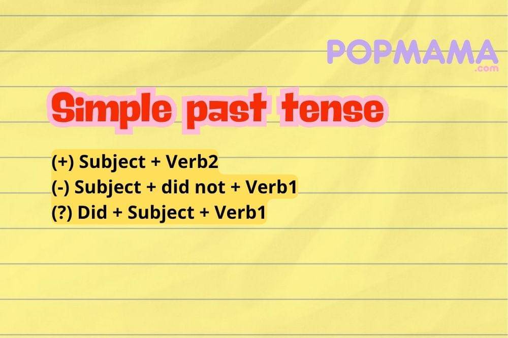 Simple present tense