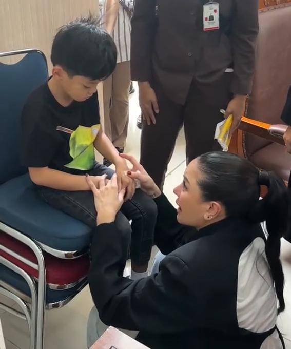 anak nikita mirzani di persidangan