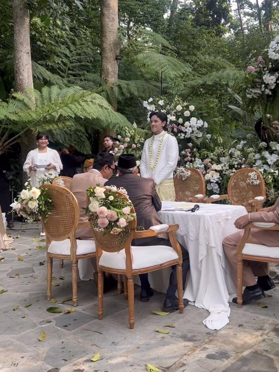 nadin amizah menikah