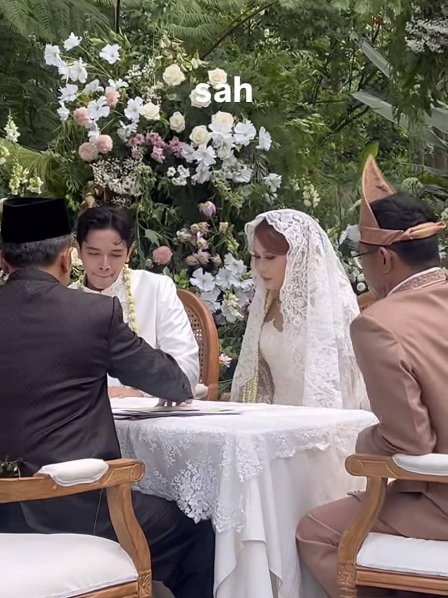 nadin amizah menikah