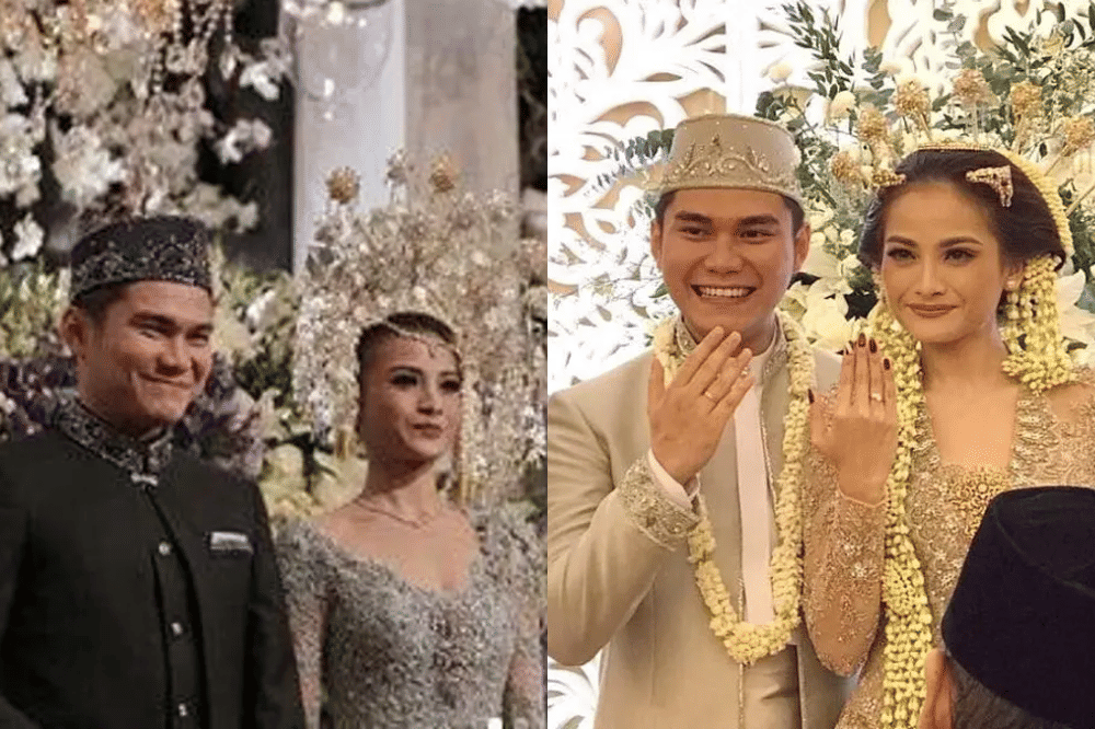 Foto Jadul Pernikahan Acha Septriasa dan Vicky Kharisma