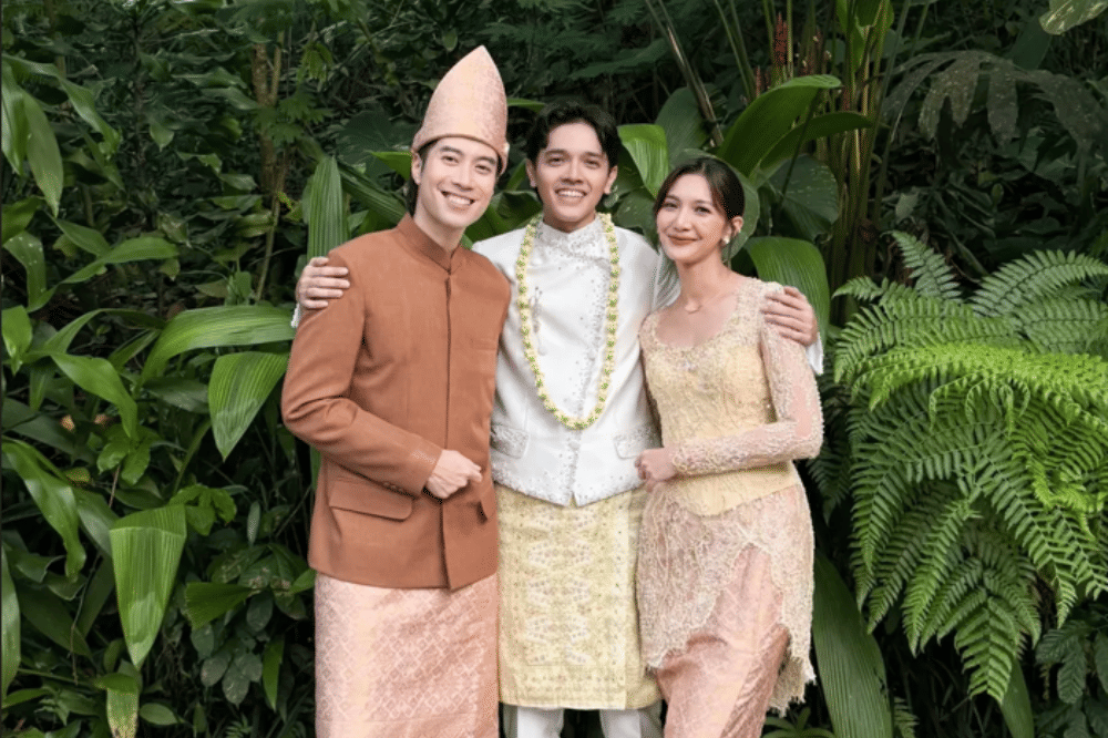 Sheila Dara dan Vidi Aldiano Hadiri Pernikahan Nadin Amizah