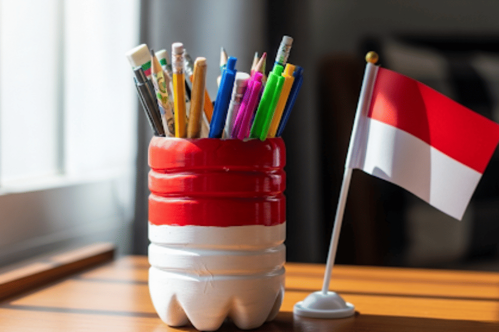 Ide DIY Dekorasi 17 Agustus dari Botol Bekas