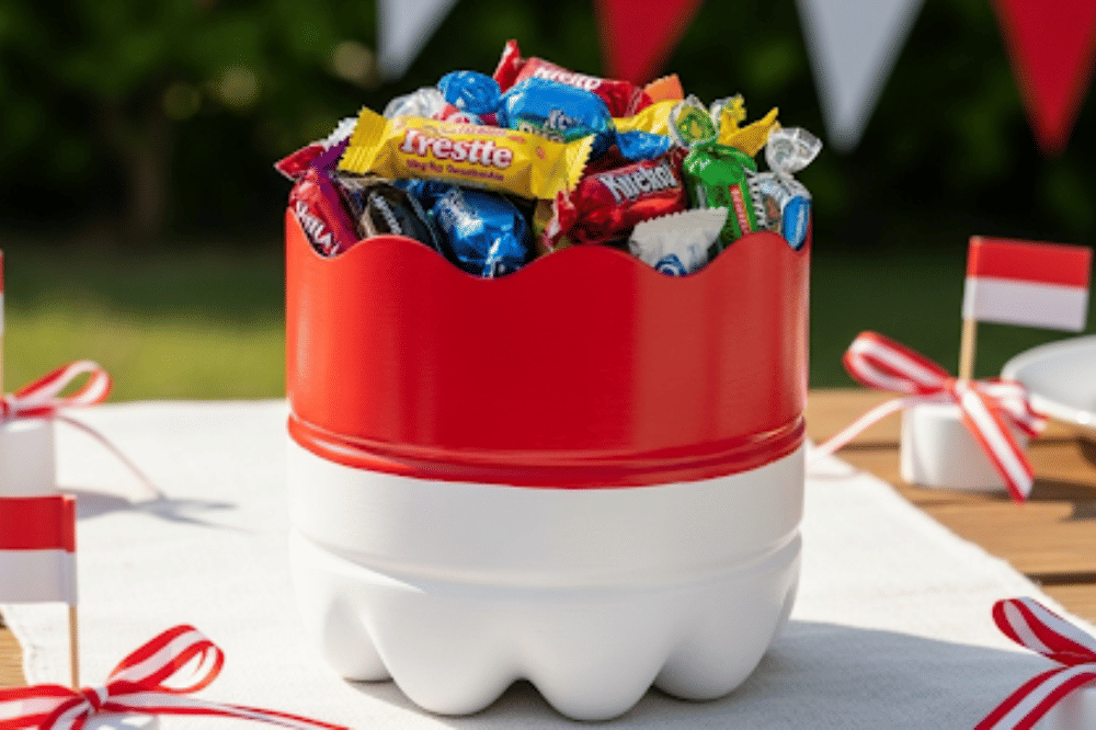 Ide DIY Dekorasi 17 Agustus dari Botol Bekas