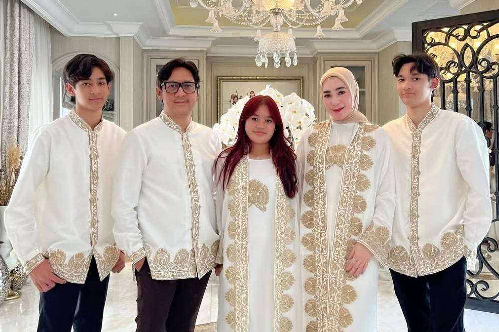 keluarga Andre Taulany dan Erin Taulany