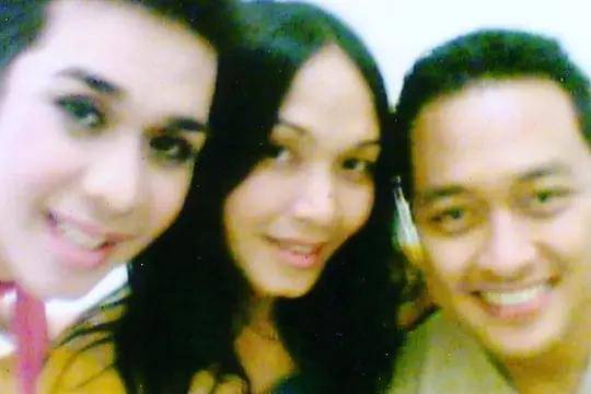 Foto Jadul Bunda Corla Bersama Artis 