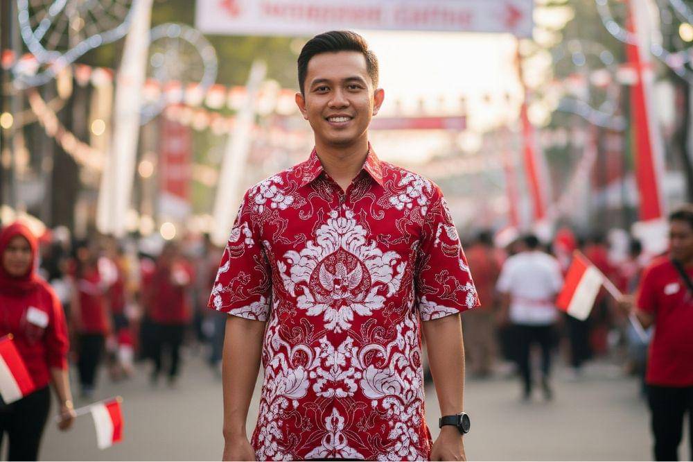 7 Rekomendasi Merek Batik untuk 17an, Bikin Papa Tampil Berkharisma!