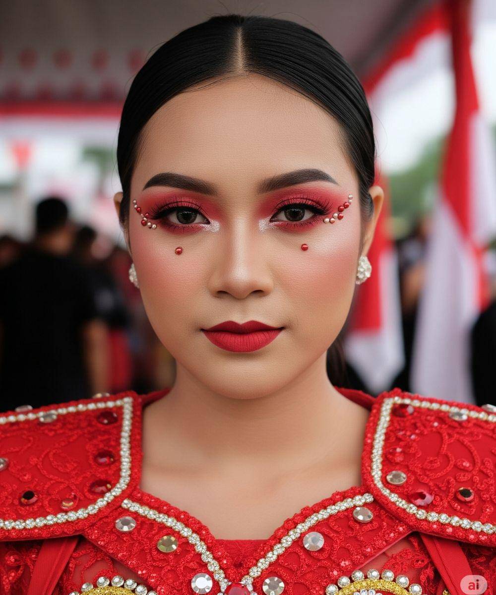 Inspirasi Makeup Look untuk Karnaval 17an
