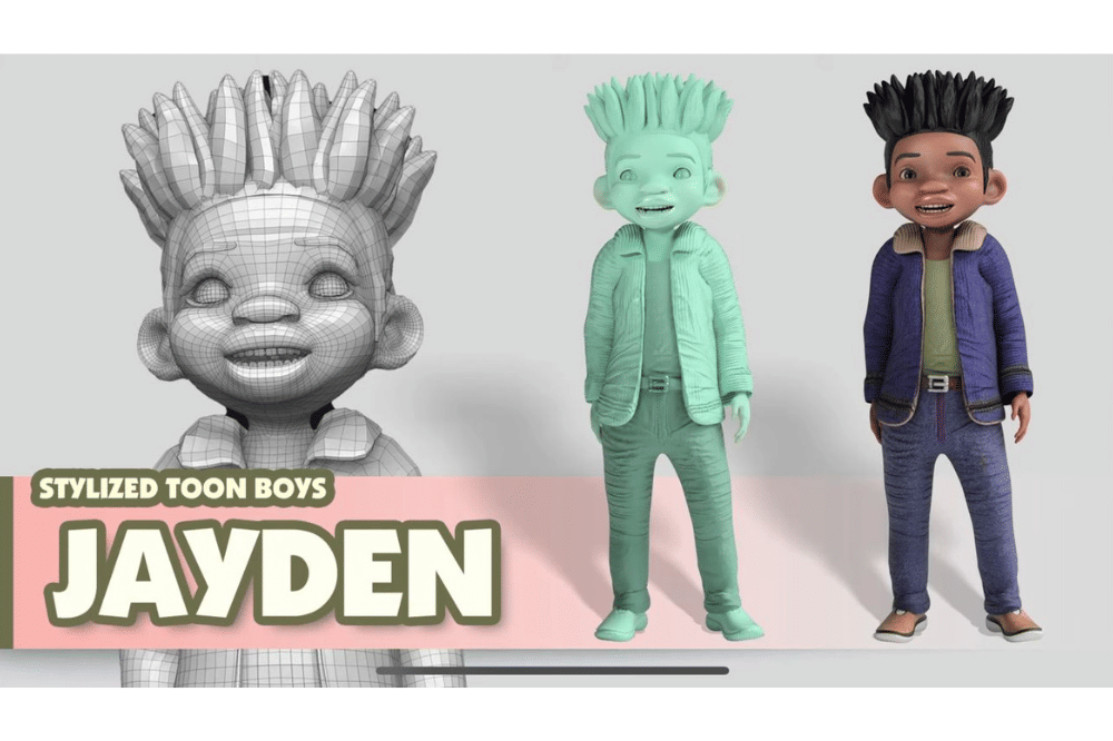 Animasi Jayden Milik Junaid Miran