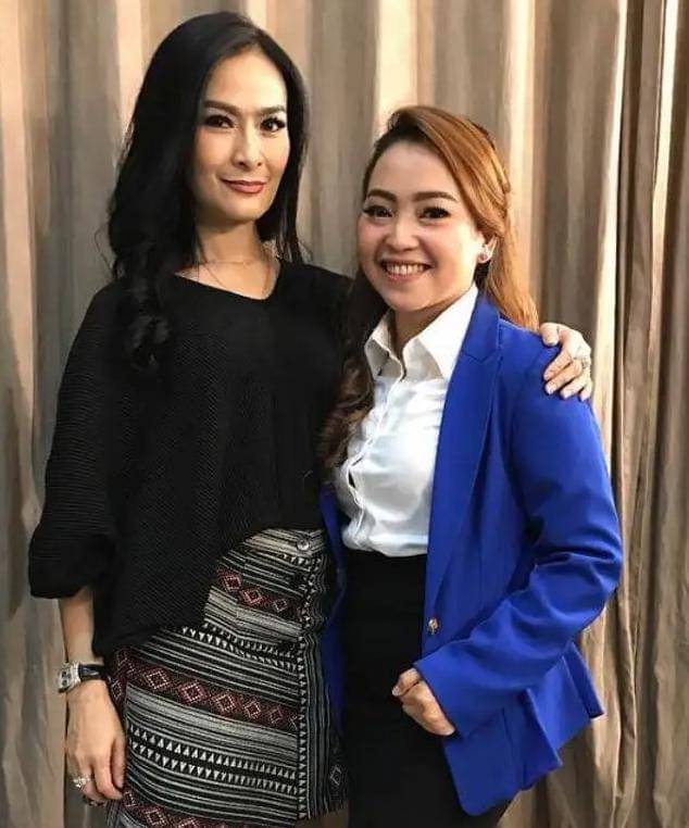 Foto Kenangan Mpok Alpa bareng Artis