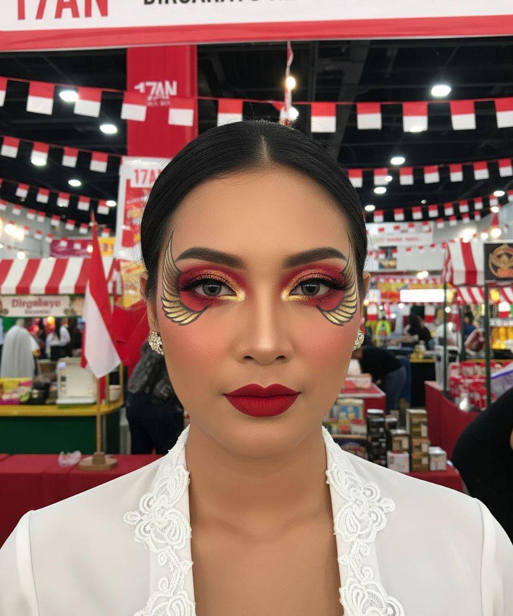 Inspirasi Makeup Look untuk Karnaval 17an