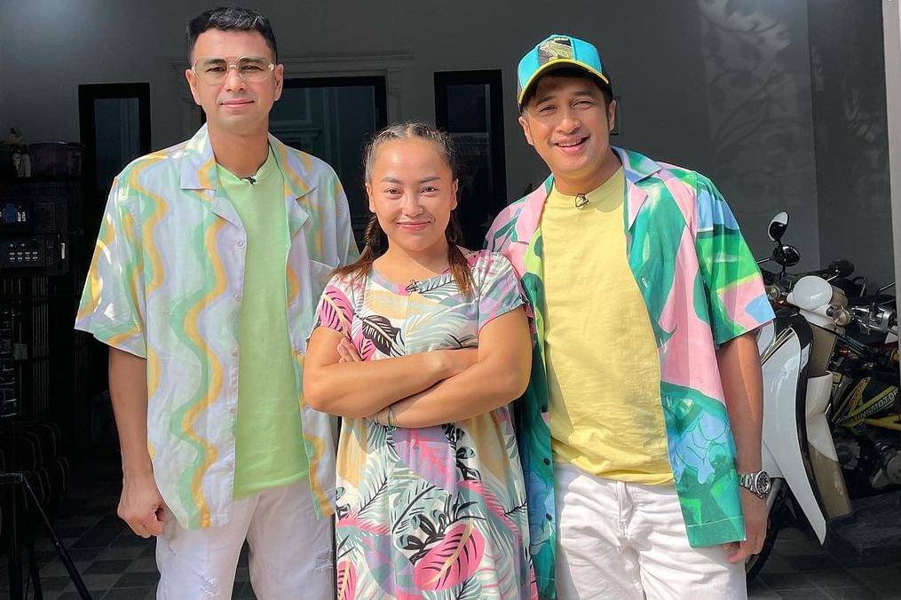 Foto Kenangan Mpok Alpa bareng Artis