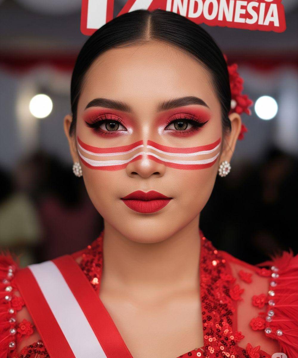 Inspirasi Makeup Look untuk Karnaval 17an