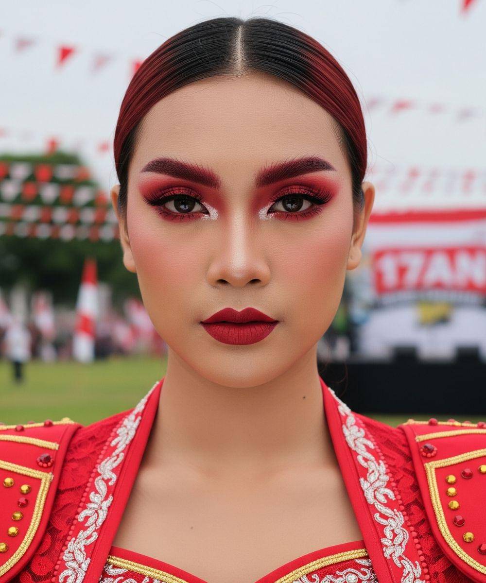 Inspirasi Makeup Look untuk Karnaval 17an