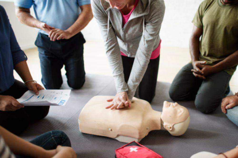 first aid training