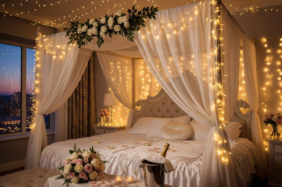 Ide Kamar Pengantin untuk Malam Pertama