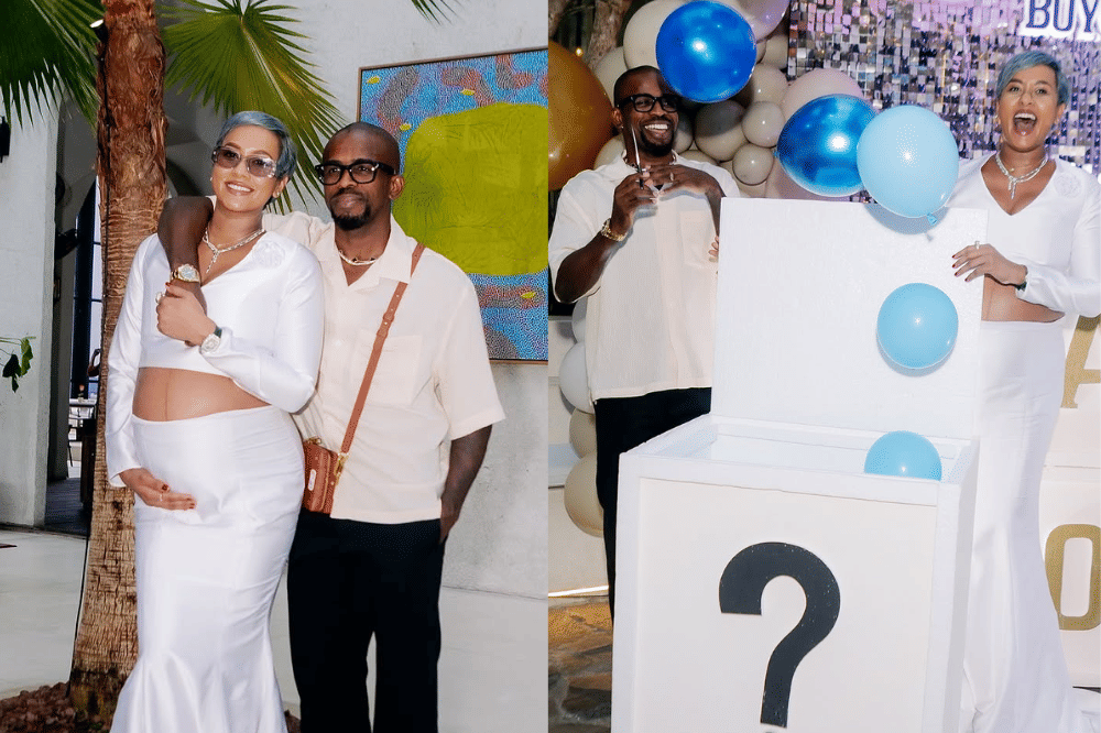 Foto Gender Reveal Anak Ketiga Kimmy Jayanti dan Greg Nwokolo